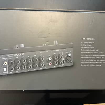 Audient Nero Desktop Monitor Controller 2019 - Black and Gray image 5