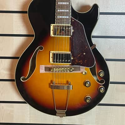Ibanez AG75G-BS Artcore Brown Sunburst Electric Guitar image 2