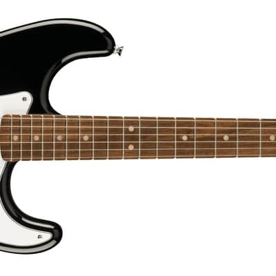 Fender Squier Affinity Series Stratocaster® Mustang™ Micro Pack, Black, Gig Bag image 8