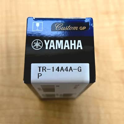 Yamaha Heavyweight Trumpet Mouthpiece - 14A4a with Gold-plated Rim and Cup image 2