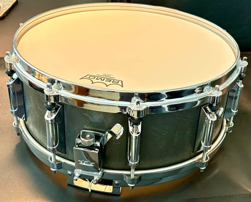 Remo Gold Crown snaredrum mid-2000 - Metalized bronze image 1