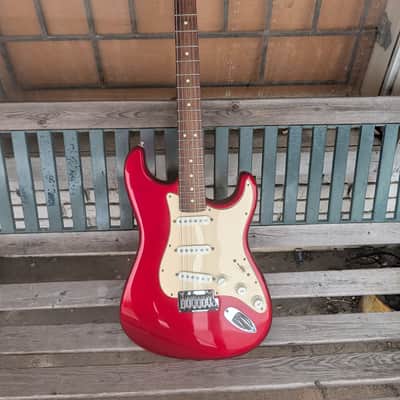 Fender Stratocaster 50th anniversary 2004 - Chrome Red image 3