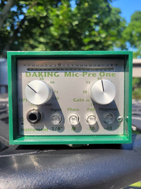 Daking Mic Pre One 2010s - Green image 1