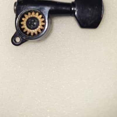 Charvel Tuning Machine set (6) RH in-line 80's - black image 3