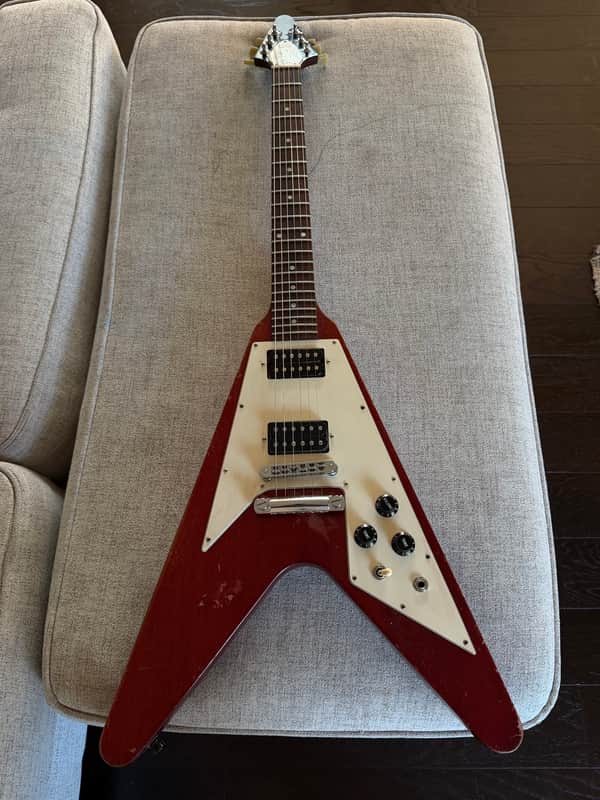 Gibson Flying V 2002 - 2012 - Faded Cherry image 1