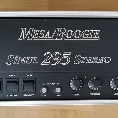 Mesa Boogie 295 Stereo Simul-Class 2-Channel 95-Watt Power Amplifier 1985 - 1992 - Black image 7