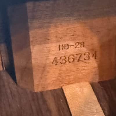 1981 Martin HD-28 – Rosewood Dreadnought – 4.70 lbs – w/ OHSC image 17
