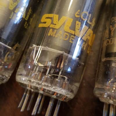 RCA etc. Matched Pair (2) 6CL6 Power Output Pentode tNOS AT1000 TESTED Vacuum Tubes Audio 1952-1970 image 3