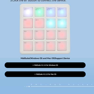 M-VAVE SK-16 SMC-PAD Pocket Pad Portable Wireless MIDI Controller 16 Pads,price include the import duty for US buyer image 4