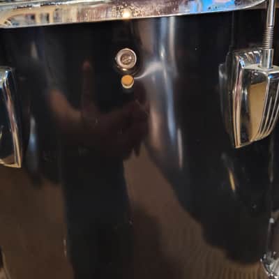 Ludwig Maple 🍁 16x16 Floor Tom 1970's - Black Wrap image 6