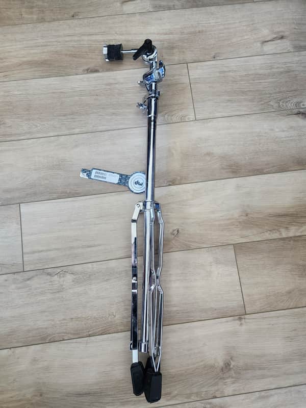 DW DWCP3710 3000 Series Double-Braced Straight Cymbal Stand 2010s - Chrome image 1