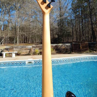 Kramer 710 Bass 1989 Kline Graphic Must See Motley Crue Pin Up Girl Spector Pickups Marylin Monroe image 12