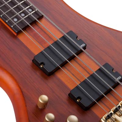 Schecter Stiletto Studio-4 LH Honey Satin image 7