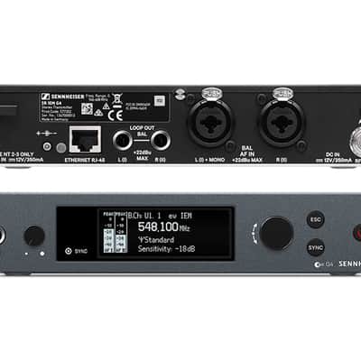 Sennheiser EW IEM G4 Twin (Band A1) Wireless In-Ear Stereo Monitoring Set image 3