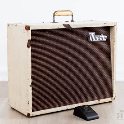 1959 Gibson Maestro GA-16 Viscount 1x10 Vintage Tube Amp w/ Jensen P10R, Serviced image 1