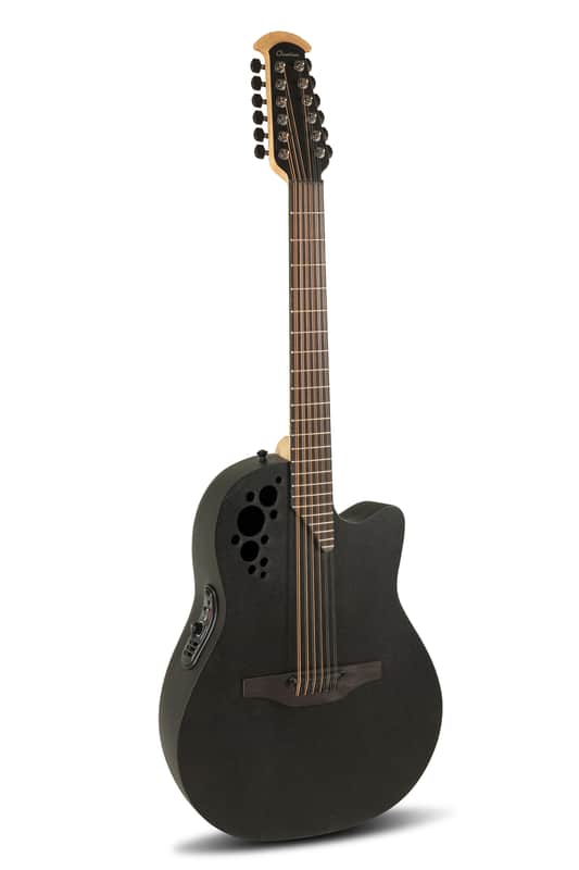 Ovation 2058TX-5 Pro Series Elite TX Deep Contour Solid A-Grade Sitka-Spruce Top 12-String Acoustic-Electric Guitar image 1