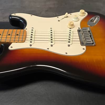 Fender American Standard Stratocaster 1990-1991 CASE QUEEN TIME CAPSULE 3 Tone Sunburst 3TSB 90s USA Strat Electric Guitar image 10