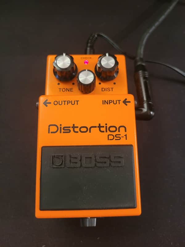 Boss DS-1 Distortion (Silver Label) 1994 - Present - Orange image 1