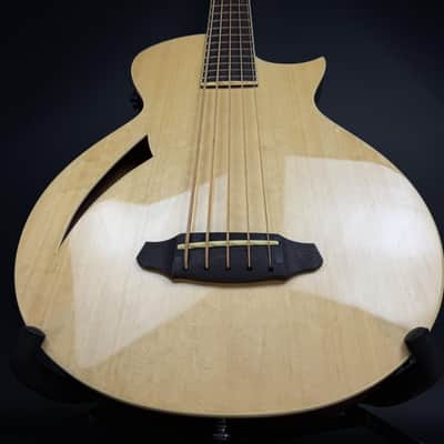 2020 LTD TL-5 Acoustic-Electric Bass - Natural image 3