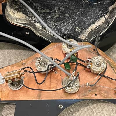 1979 Guild B-302 Left Hand Black 34” Scale Electric Bass Made In USA Rare Hard To Find Lefty - Video Demo image 23