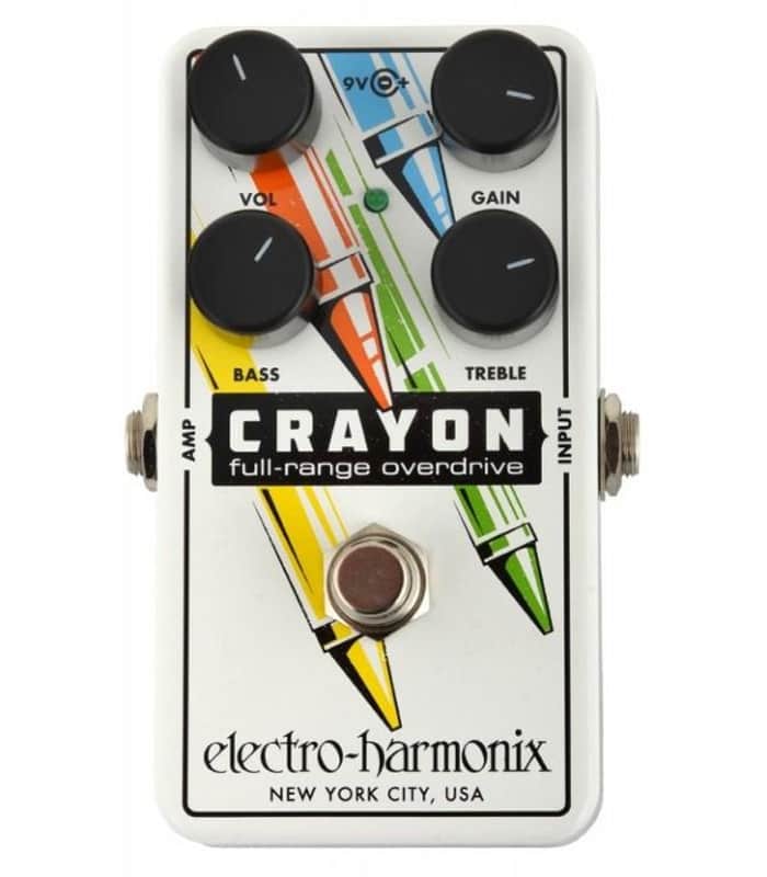 Electro Harmonix Nano CRAYON Full Range Overdrive Pedal image 1