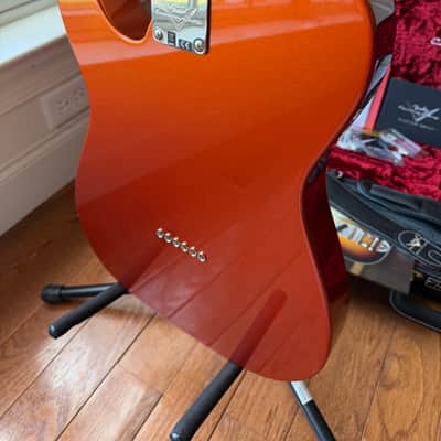 2025 Fender Custom Shop Telecaster W25 Custom Deluxe NOS Limited Edition - Fire Mist Orange image 12