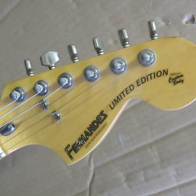 Fernandes Stratocaster SSS 1980s Black image 4