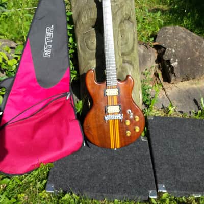 2-DAY PRICE DROP!  Vintage Kramer DMZ 2000 1980 Honey Lacquer Aluminum Neck image 1