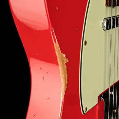 Fender Custom Shop 1964 Telecaster Relic (2024) - Aged Fiesta Red #78621 with Original Hard Case image 10