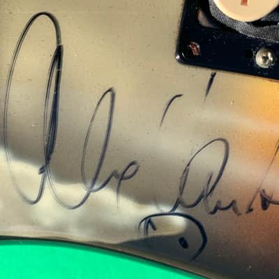 Eddie Van Halen EVH Signed Kramer image 5