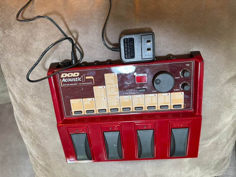 DOD Acoustic 1 Acoustic Guitar Preamp and efx image 1
