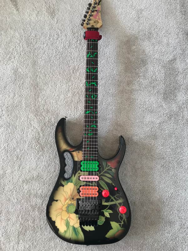 Ibanez JEM77-FP Steve Vai Signature Floral Pattern 1989 | Reverb