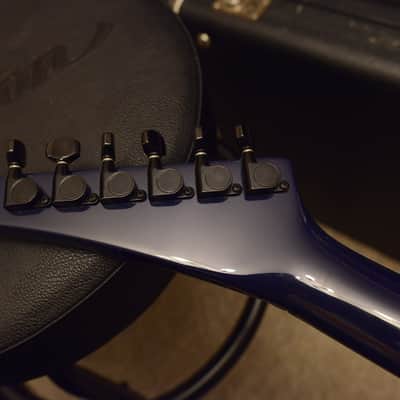 1985 USA Jackson San Dimas Custom Shop Kelly KE2 EMG 81 85 Floyd Rose Blue Quilt Quilted Maple Top image 18