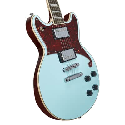 D'Angelico DAPBRISBMCS PREMIER BRIGHTON Double Cutaway Solid Body 6-String Electric Guitar w/Gig Bag image 2