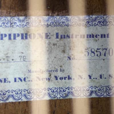 1949 Epiphone FT-79 Natural image 7