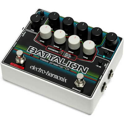 New - Electro Harmonix Battalion Bass Preamp and DI Effects Pedal imagen 4