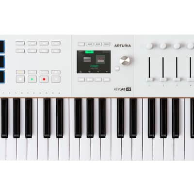 Arturia KeyLab 49 mk III Midi Controller - White image 1