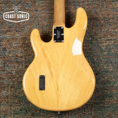 2003 Ernie Ball Music Man StingRay 4 H Bass Guitar, USA w/case image 3