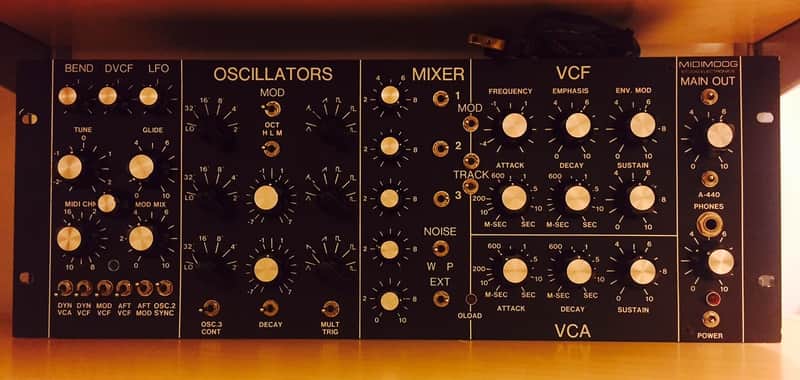 Studio Electronics Midimoog with original/vintage Minimoog Model D board image 1