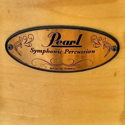 Pearl Symphonic Concert Series Snare Drum 14 x 5.5 Natural Maple NO WIRES image 8
