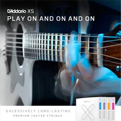 D'Addario XSABR1152 XS 80/20 Bronze Coated Acoustic Guitar Strings - Custom Light (11-52) 2020s - Standard image 3