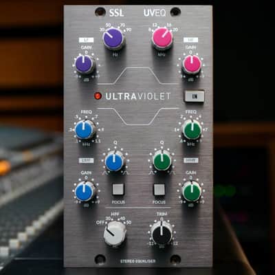 SSL ULTRAVIOLET Equaliser Module for 500 Lunchbox Series racks image 1