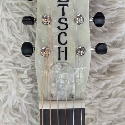 Gretsch G9201 Honey Dipper Round-Neck Brass Body Biscuit Cone Guitar image 4