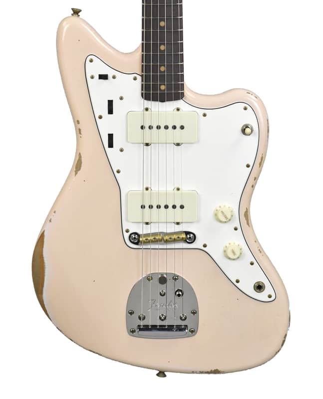 Used 2026 Fender Custom Shop 63 Jazzmaster Relic in Faded Aged Shell Pink CZ584937 image 1