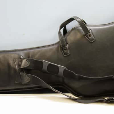 Levy's Standard Leather Bass Gigbag - Black **Alembic Patch** image 4