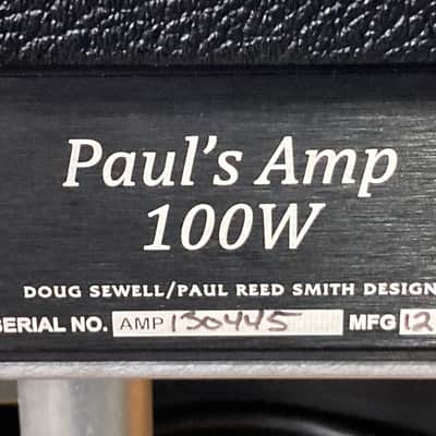 PRS Brad Whitford's Aerosmith, "Paul's Amp" 100W, Authenticated! (#134) 2010s Green image 14