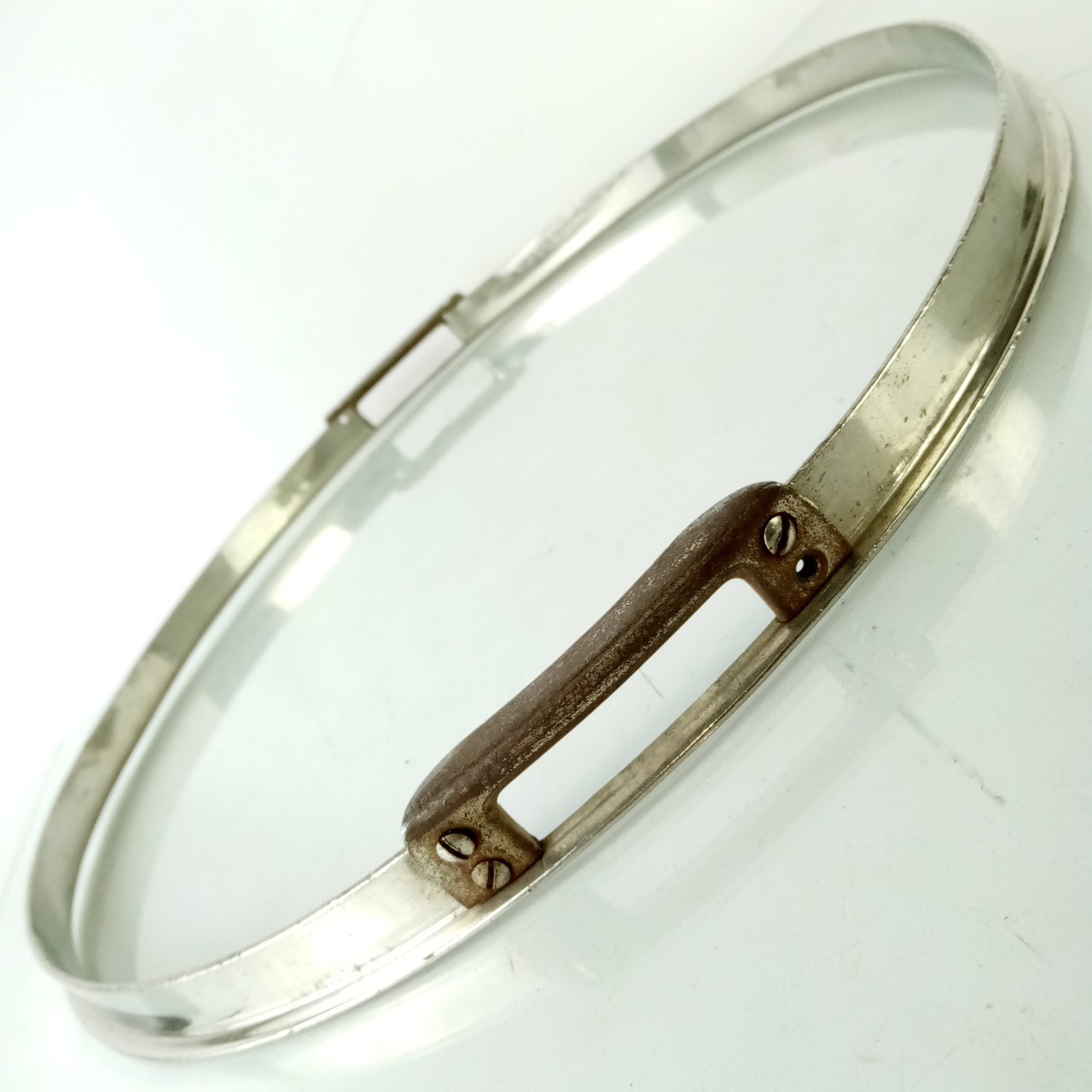 Slingerland 15"Snare Drum Single-Flange Bolt-Gate Resonant Rim/Hoop Nickel-Brass — main photograph