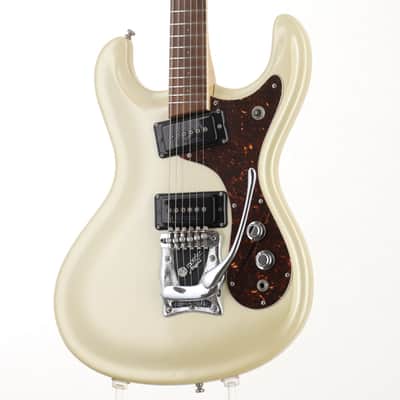 Mosrite 65 Reissue Ventures Model Pearl White [SN V0096] [06/21] image 1