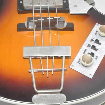 Greco VB-80 Violin Bass Sunburst Electric Guitar Ref. No 7522 image 4
