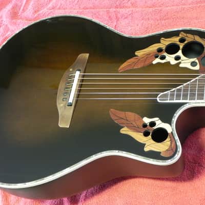Ovation Elite USA Custom Order Dark Brown/Black image 7